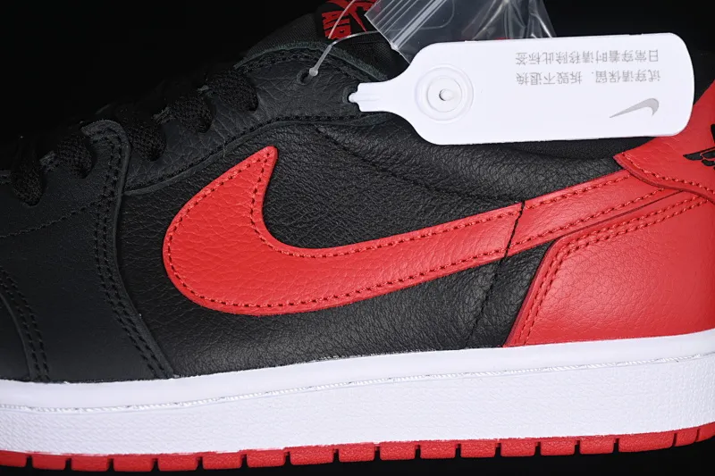 All categories Air Jordan Jordan series basketball shoes Air Jordan 1 Low Air Jordan 1 Low OG "Banned" AJ1 Joe 1 banned XX low-top cultural and casual sneakers HQ6998-001